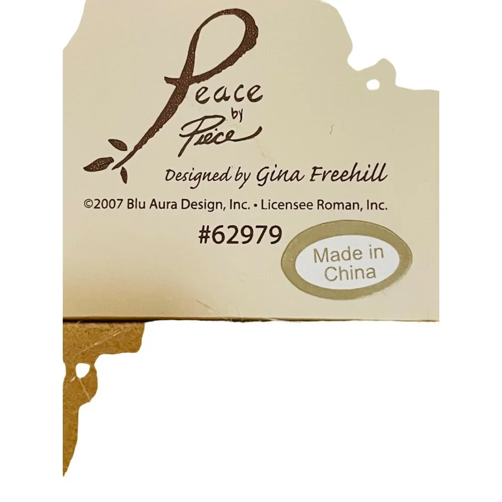 Peace By Piece 4x6 Picture Frame By Gina Freehill For Roman Inc. - Inspirational